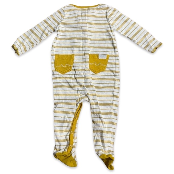 FINAL || 7 FOR ALL MANKIND || Long Sleeve One-Piece Sleep & Play Footies || 12m - Picture 5 of 5